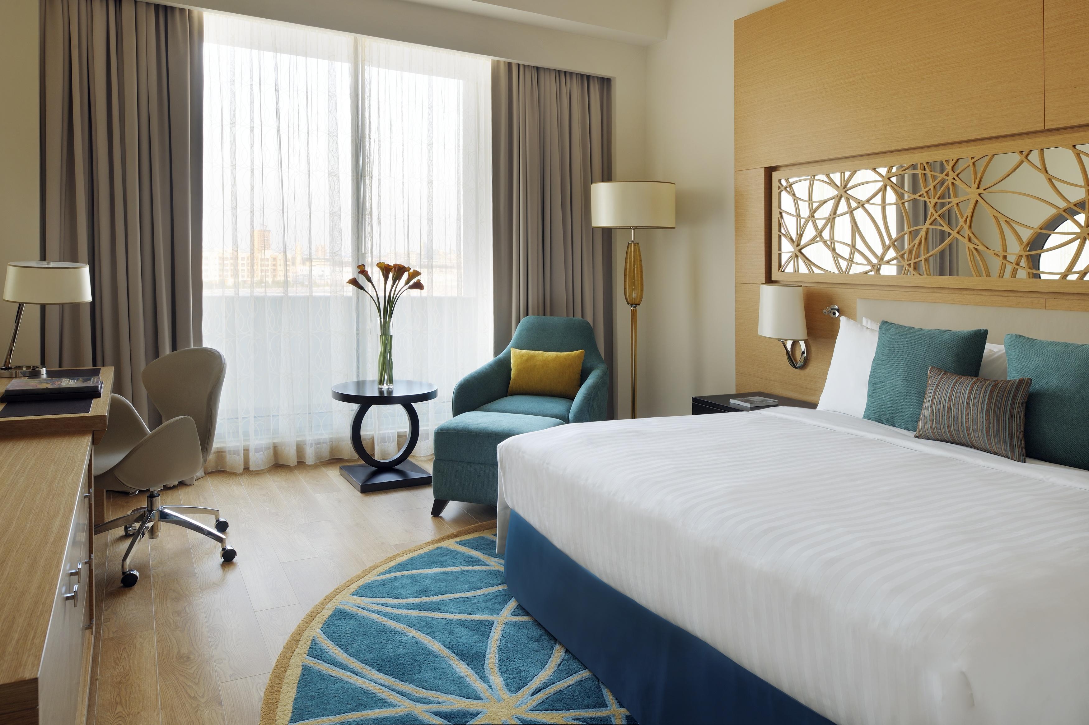 Marriott Executive Apartments Al Jaddaf, Dubái Exterior foto A room at the hotel