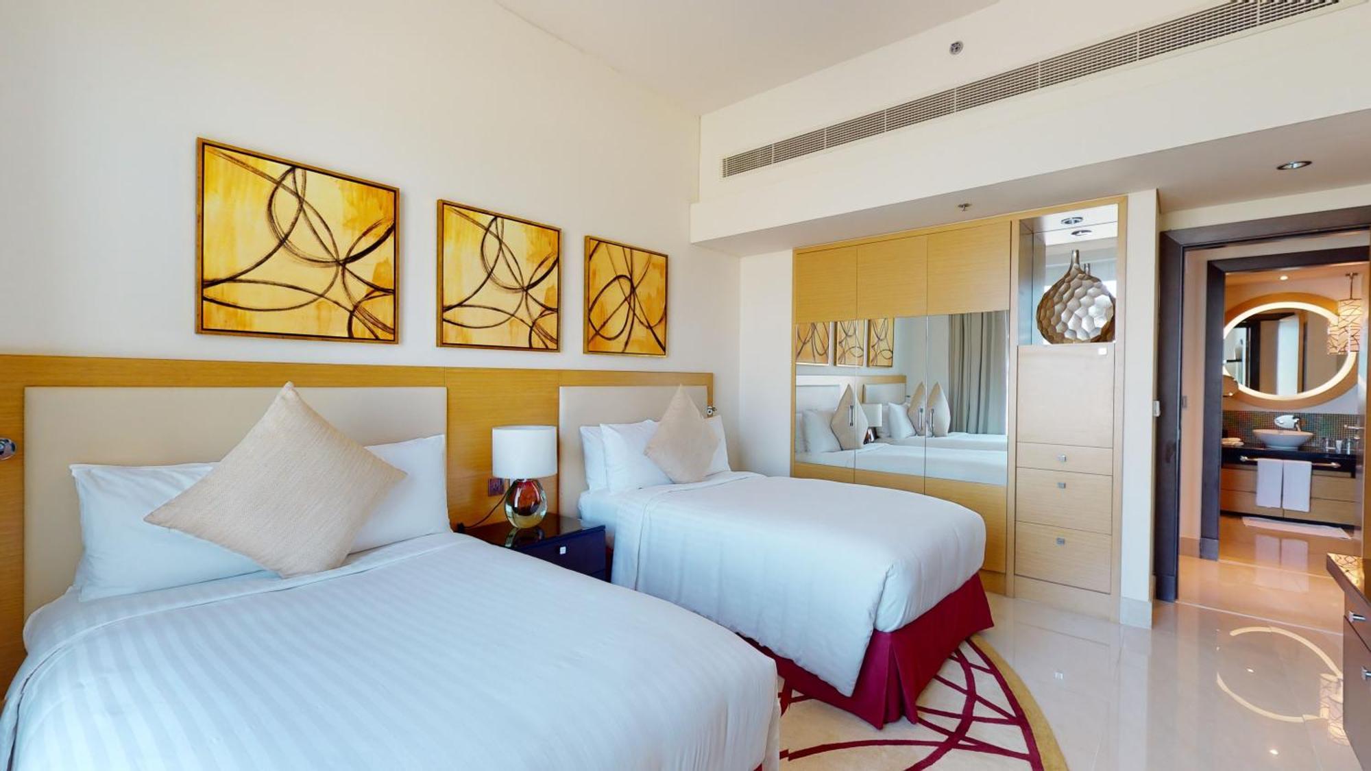 Marriott Executive Apartments Al Jaddaf, Dubái Habitación foto Deluxe Room